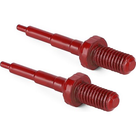 Lot de 2 agrafes pour étiquettes auriculaires (porcs, bovins, ovins) - Outil de marquage en alliage rouge (1/5)