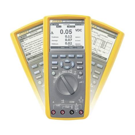 Fluke  287/EUR Multimetro portatile digitale Display grafico, Data logger CAT III 1000 V, CAT IV 600 V Display (Counts):