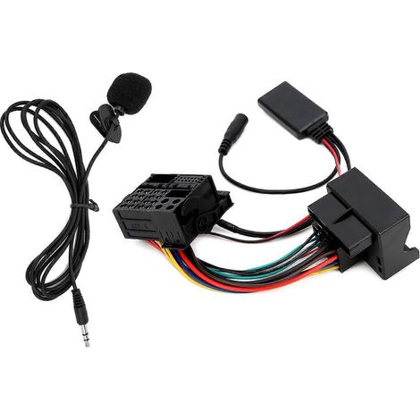 Adaptateur microphone, câble audio AUX, Bluetooth 5.0, remplacement plug-and-play pour BMW Série 5 E60 E61