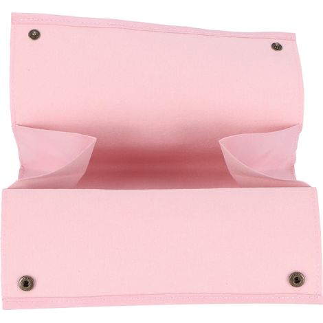 Boîte à Mouchoirs en Simili-Cuir Rose pour Bureau, Chambre et Salon - Organisateur Élégant