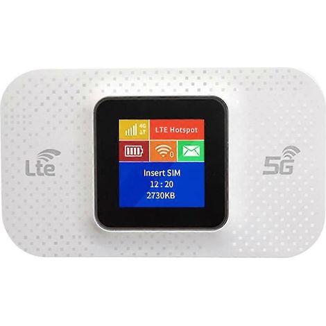 Routeur Wi-Fi 4G LTE H807Pro avec emplacement pour carte SIM, répéteur sans fil 150 Mbps, batterie 3650 mAh, routeur mobile, point d'accès extérieur simple WHBYV (1/4)
