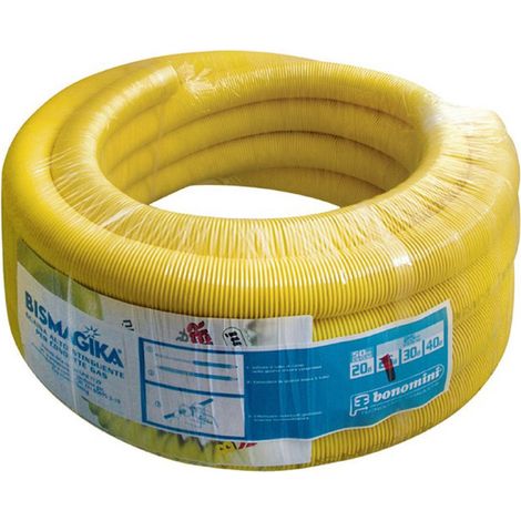 GUAINA GAS ESTENSIBILE MODELLO BISMAGIKA - ø25 ESTENSIBILE - ROTOLO DA 25MT