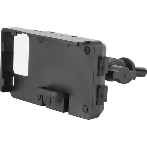 Support téléphone moto étanche noir compatible Suzuki GSX-R1000/R600/R750, fixation guidon robuste GPS smartphone (1/5)