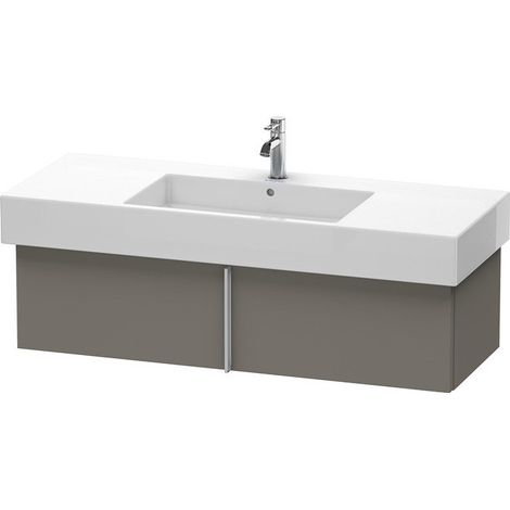 Meuble sous-vasque VERO 446x1200x298mm flanelle gris satin