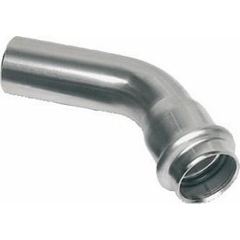 Raccord Sanha nirosan-stahl Edelstahl 45° Presshülse