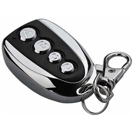 QORVA-Lot de 1 télécommandes pour ouvre-portail coulissant automatique - 433 MHz avec Émetteur Télécommande 433 Mhz Récepteur Radio Auto-apprentissage 13Treize