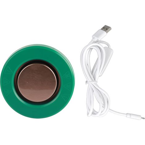 Intelligenter USB-Tassenwärmer mit konstanter Temperatur von 45 °C, ABS-Heizplatte für Kaffee und Tee, ergonomisches Design, 2A umweltfreundlich