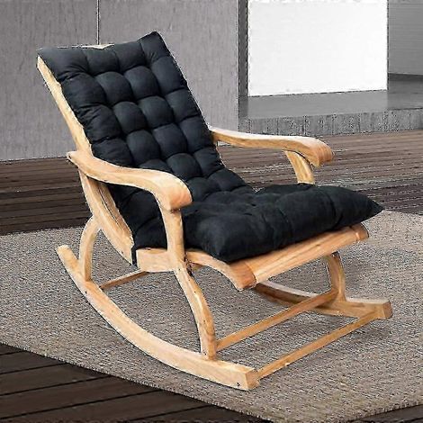 Coussinets capitonnés haut de gamme pour fauteuil à bascule, épais et confortables, avec un rembourrage amélioré. (1/5)