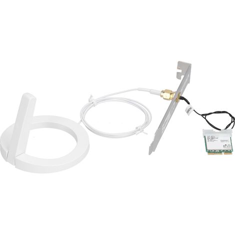 Carte réseau sans fil M.2 double bande 2,4 GHz/5 GHz avec antenne pour PC et accessoires informatiques