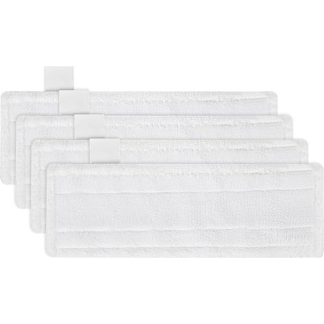 Lingette pour Nettoyeur Vapeur Karcher Easyfix SC2 SC3 SC4 SC5 Chiffons Serpillières Bonnettes en Microfibre pour Karcher Easyfix SC Série (lingette blanche-4pcs) (1/5)