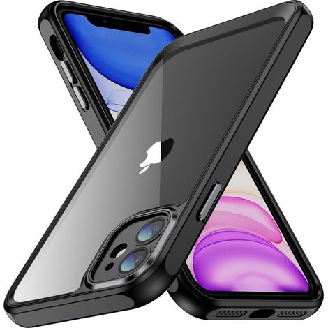 Coque pour iPhone 11, protection antichoc, noire (1/5)