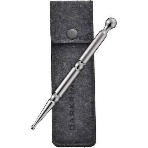 Stylo d'acupuncture, outil de réflexologie faciale en acier inoxydable, outil de massage des points de déclenchement, outil de massage des tissus profonds-AquaForge (1/5)
