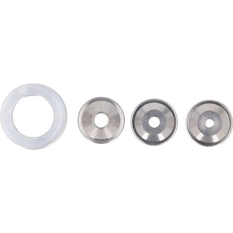 Jeu de pointes d'orifice de pulvérisation de Texture, 3/16 pouces, 1/4 pouces, 5/16 pouces, pour cloisons sèches, buse de trémie, collier pour pulvérisation Pro 200 (1/5)