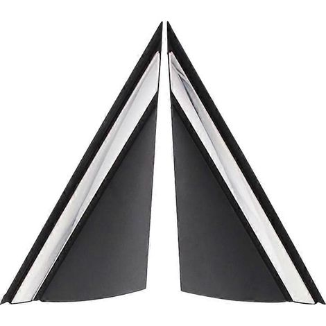 Moulure d'angle de montant extérieur de voiture 86180-C1000 86190-C1000 Compatible avec Hyundai Sonata 2015-2019 Garniture triangulaire de plaque de rétroviseur latéral (1/5)