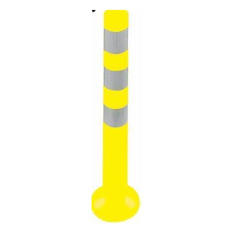 BOLARDO FLEXIBLE incluye 3 tornillos BA30000  Amarillo