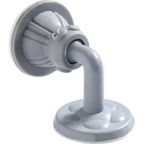 Butée de porte Butée de porte en silicone Butée de porte en silicone anti-collision sans perçage Butée de porte muette Butée de porte panoramique (couleur : gris, taille : IPCS)