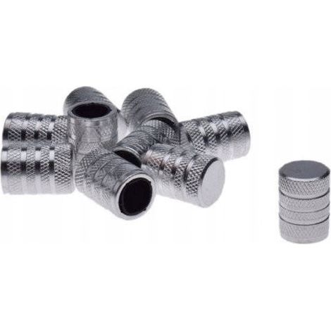 Écrous de valve, écrou de valve de roue, argent, argent (1/2)