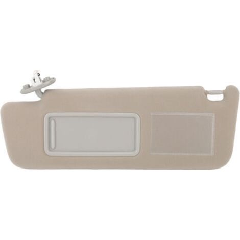 Sonnenschutzblende für den Innenraum mit Schminkspiegel und leichter Abdeckung für Land Cruiser Prado 2002-2010, linke Seite, Teilenummer: 7432060850B1 74320 60850 B1-Crezuo