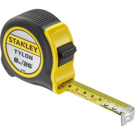 Stanley 0-30-656 1-30-656 Tape Measure Bi-Material Tylon Blade 8M 26ft STA030656 (1/5)