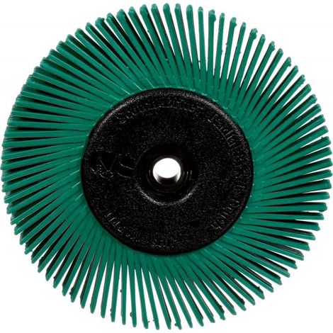 Brush Radial Bristlebrush Bb-Zb150X12Mm P50 Verde Typa 3M (1/4)