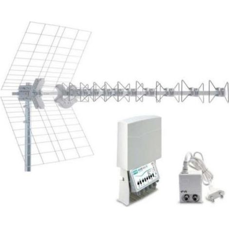 Kit antenna 5g fracarro kit 4 5g t2-  217972