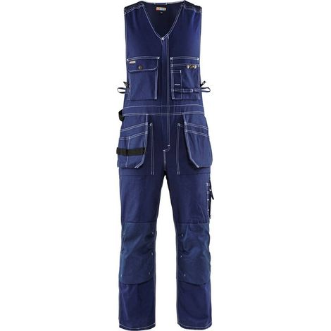 Tuta da lavoro senza maniche stretch 2650 - Navy 48 (1/4)