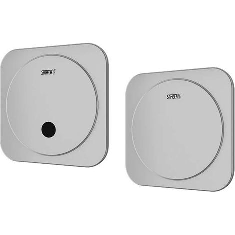 Sanela Accessori - Dispositivo di risciacquo automatico per urinali, con sistema elettronico ALS e alimentatore integrato, 230 V, acciaio inox SLP 05NZ