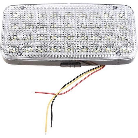 Plafonnier blanc 12 V à 36 LED pour fourgonnettes et camions (1/5)