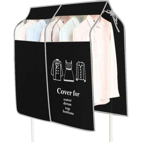 bolsa de almacenamiento de ropa de gran capacidad (91x56x127cm), protección impermeable de 360°, cierre de cremallera doble de fácil acceso, para armario. (1/5)