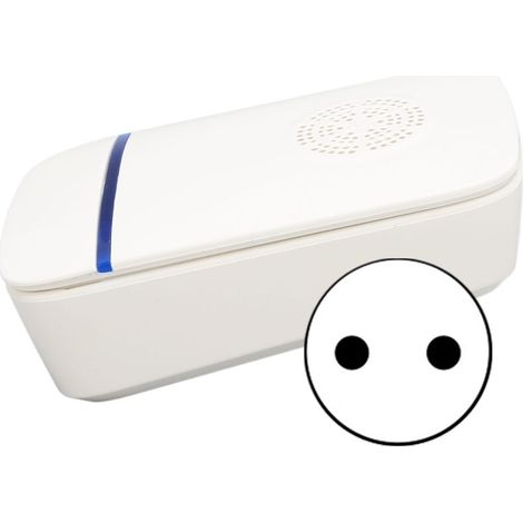 Répulsif Ultrason Anti-Nuisances Silent, Blanc ABS - Pour Maison/Bureau/Hôtel, 90-250V, Prise Européenne (1/5)