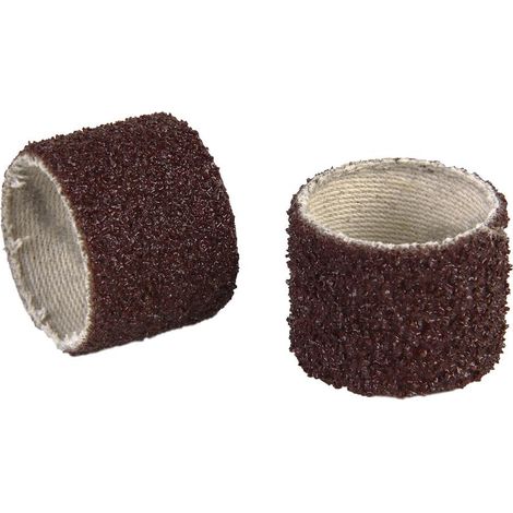 Pack 100 manguitos abrasivos de lija 25x25 G-40 para acero
