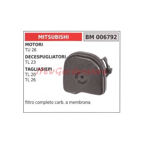 Halterung und Luftfilter MITSUBISHI Motorsense 006792
