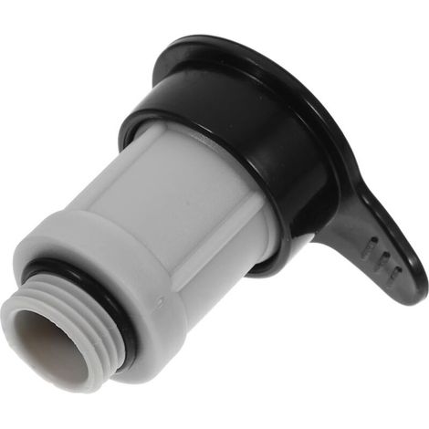 12363 12373 Valve de jet d'air de remplacement et couvercle de valve de jet d'air pour la nage en surface , compatible Intex , améliore le débit d'eau (1/4)