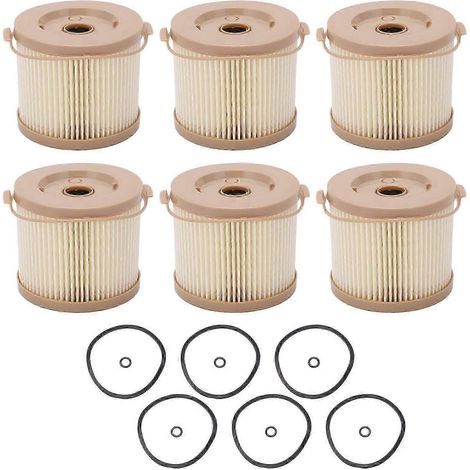 Fuel System Guardian, Advanced Fuel Filter Element For Marine Turbines, Lifespan, Stable Performance, For Racor 2010pm-or 500fg, 6 Pcs( ) (1/5)
