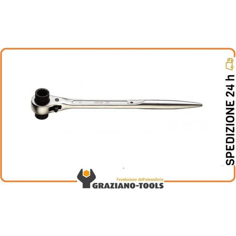 Chiave a cricchetto ponteggi beta 93c - 21x22