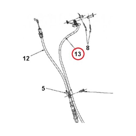 CABLE DE ALIMENTACIÓN 598450401 ORIGINAL HUSQVARNA (1/2)