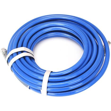 Manguera de alta presión de 3300 psi, resistente a la corrosión, para pulverización sin aire, 15 m - 15 m (1/5)
