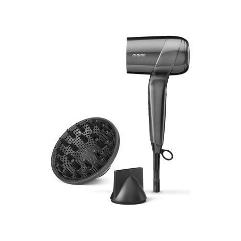 BaByliss Titanium Shine D6200DE asciuga capelli 1600 W Acciaio