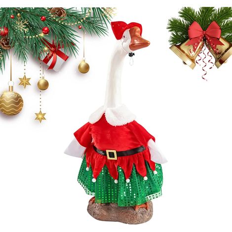 Outfits Lustiges für Urlaubsstatue 58 4 cm Weihnachts Gänse (1/5)