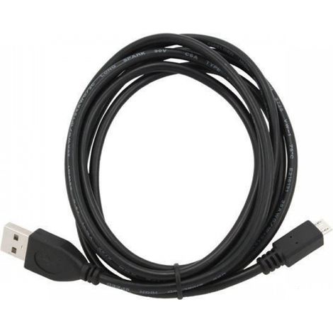 Câble Micro USB - Connecteur USB A Mâle vers Micro USB Mâle - 1 m - Noir