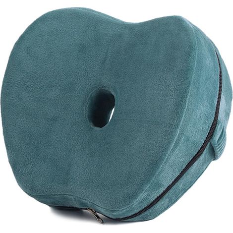 Almohada de rodilla para dormir de lado: almohada ortopédica para piernas, almohada de rodilla para dormir, almohada ortopédica para rodillas de espuma viscoelástica puede reducir la presión en (1/5)