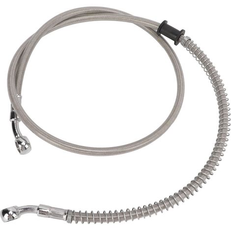 Durite de frein pour moto, avec freinage précis, bonne isolation thermique, raccord de frein en acier tressé, pour motos courantes, 110 cm (1/5)