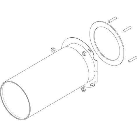 Pièce de rechange BOSCH TTNR : 8738804987 Crayon combustible d114.8 - L276.4 (150kW) everp