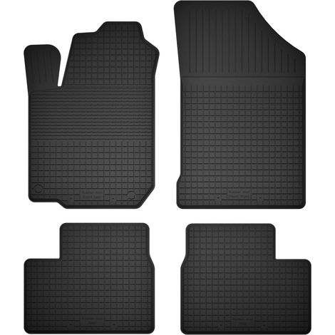 Gummifußmatten für Automatten, 4er-Set, universell passend für: Daihatsu Charade Schrägheck (1994-2000)