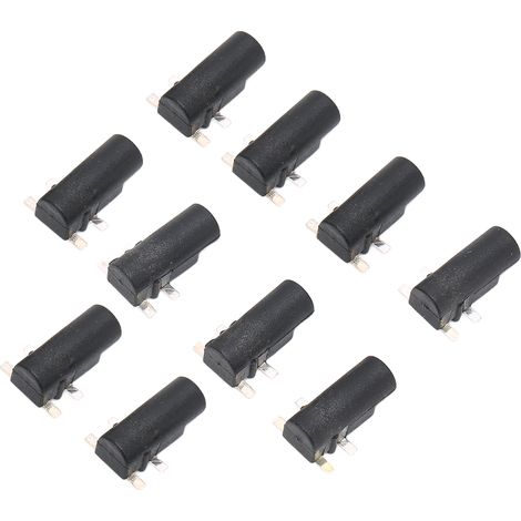 10 pièces Connecteurs pour Électrothérapie TENS, Accessoires en Plastique pour Appareil de Stimulation Musculaire (1/5)