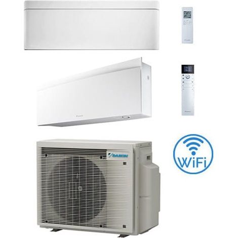 Climatisation  Daikin Blanc Élégant + EMURA Double Onduleur Split Wifi 9000 + 12000 BTU avec U. 2MXM50A9 Classe A+++/A++ NOUVEAU