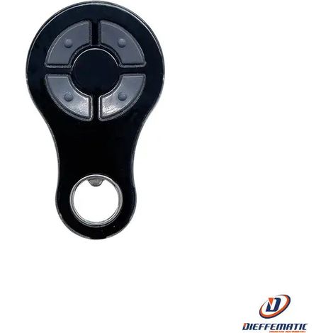 SUB44R EMETTEUR 4 CANAUX 433MHZ NOIR KEY AUTOMATION (1/2)