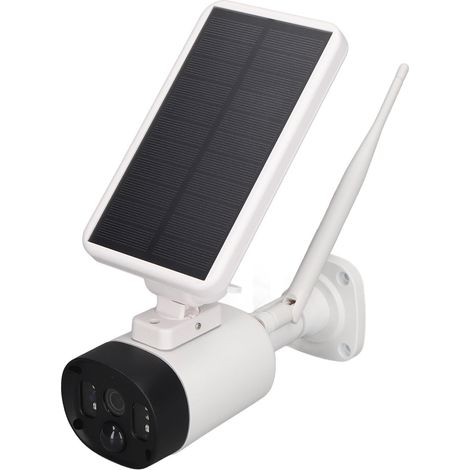 Caméra de surveillance solaire sans fil WiFi IP66 étanche pour extérieur, batterie intégrée, vidéo, caméra IP extérieure (1/5)
