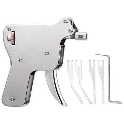 Kit d'outils de réparation pour ouvre-porte à percussion, clé en acier inoxydable, outil de serrurier pour la réparation de cadenas. (1/5)