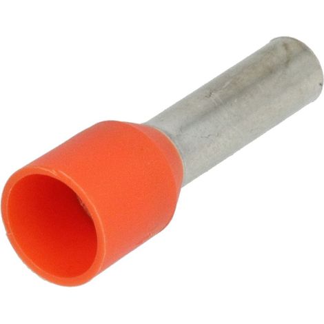Embout de câble isolé 4 mm² x 17 mm